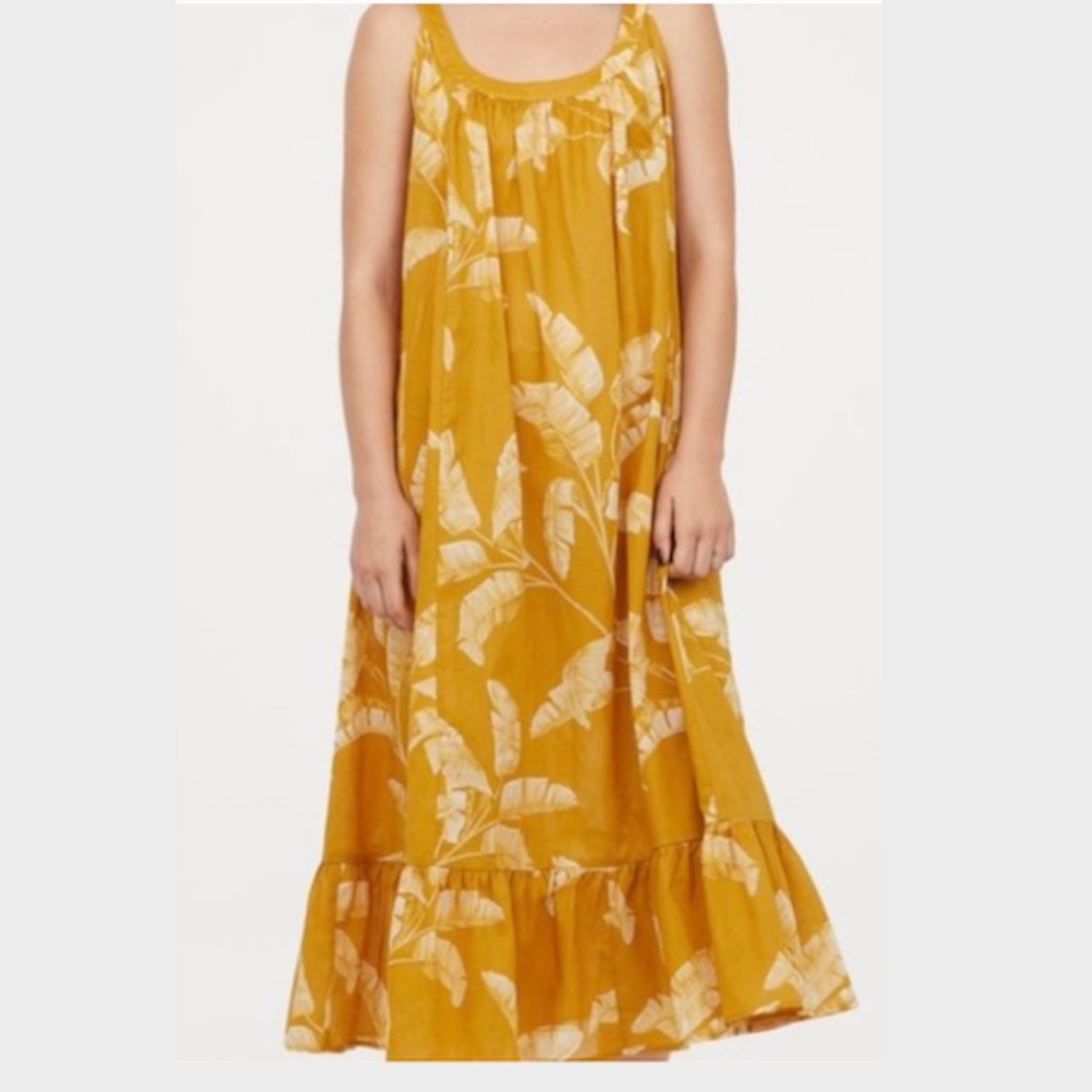 H&M Palm Midi Dress